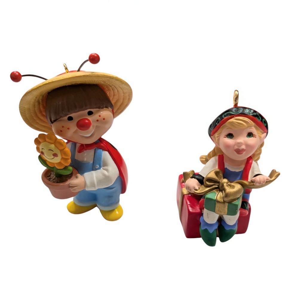 Vintage Hallmark Ornaments - 1998 & 2002 EUC